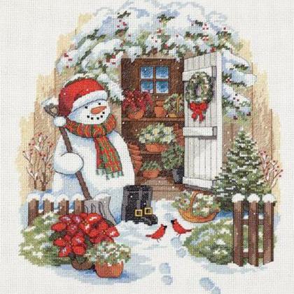 ( CRAFTS ) Snowmans Holiday Shed Cr..
