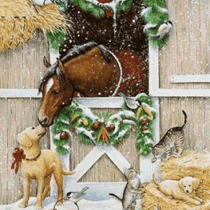 Holiday Cheer Cross Stitch Pattern***look***buyers..
