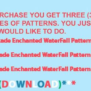 Enchanted Waterfall Cross Stitch..