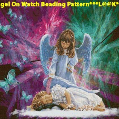 ( Crafts ) Angel On Watch Beading..