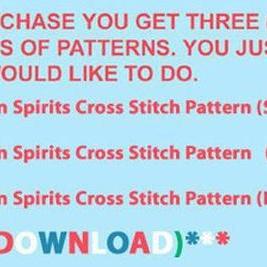 ( Crafts ) Hidden Spirits Cross Stitch..