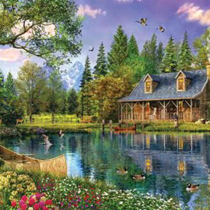 ( CRAFTS ) Crystal Lake Cottage Cro..