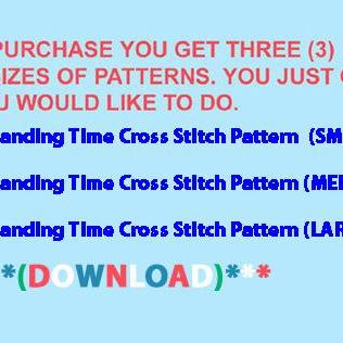 Branding Time Cross Stitch Pattern***look***buyers..