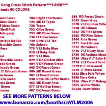 Peanuts Gang Cross Stitch Pattern***look***buyers..