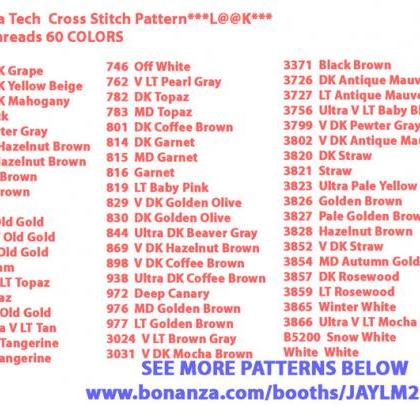 Virginia Tech Cross Stitch Pattern***look***buyers..