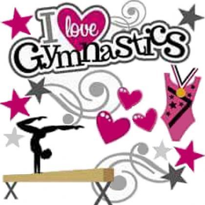 I Love Gymnastics Cross Stitch..