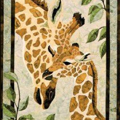 ( CRAFTS ) African Giraffes Cross S..