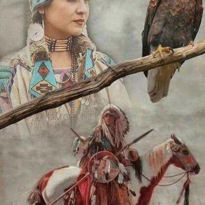 ( CRAFTS ) Native American Maiden C..