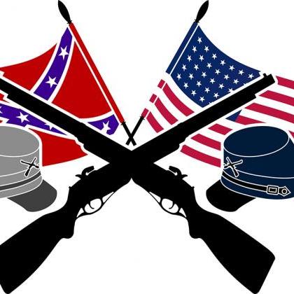 Civil War Flags Cross Stitch..