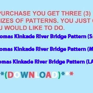 The River Bridge Cross Stitch..