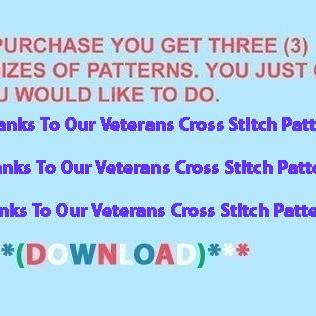 ( CRAFTS ) Thanks To Our Veterans C..