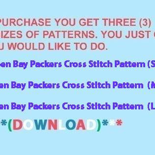 ( CRAFTS ) )Green Bay Packers Cross..