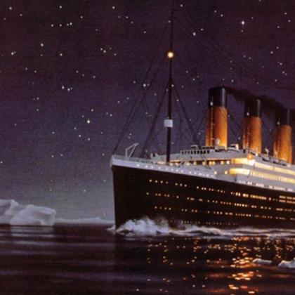 ( CRAFTS ) Titanic Iceberg Cross St..