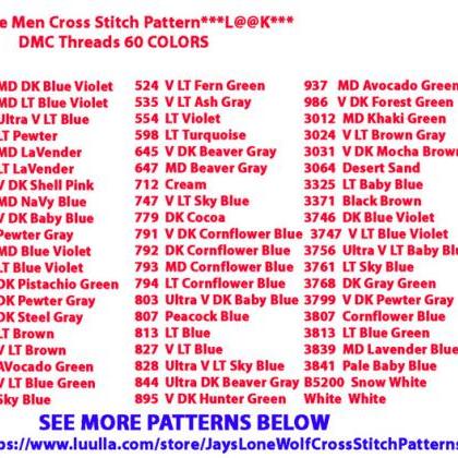 3 Wise Men Cross Stitch Pattern***look***buyers..