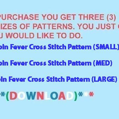 Cabin Fever Cross Stitch Pattern***look***buyers..
