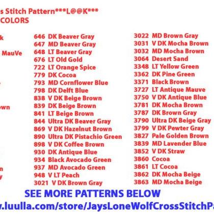 Cabin Fever Cross Stitch Pattern***look***buyers..