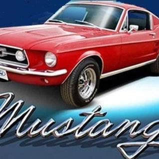 1968 Ford Mustang Cross Stitch Pattern..