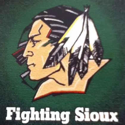 Fighting Sioux Cross Stitch..