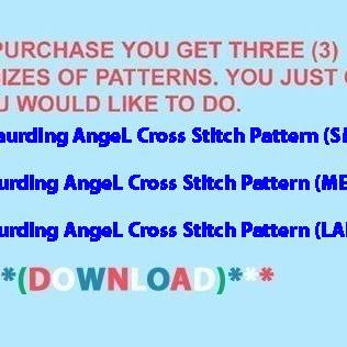 Gaurding Angel Cross Stitch..