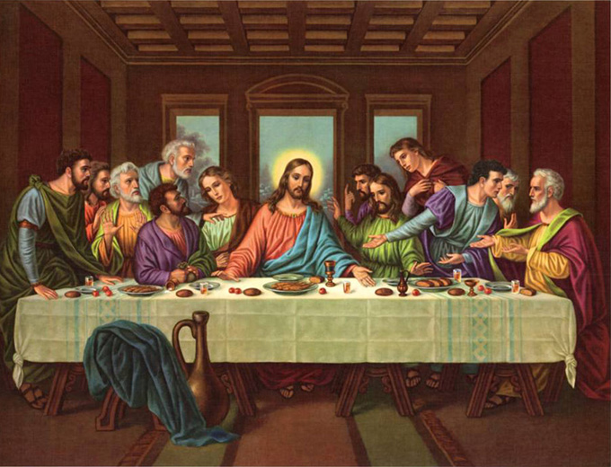 The Last Supper Cross Stitch Pattern***look***buyers Can Download Your Pattern As Soon As They Complete The Purchase