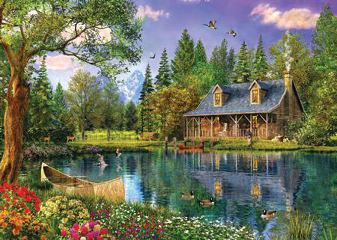( CRAFTS ) Crystal Lake Cottage Cross Stitch Pattern***LOOK***Buyers Can Download Your Pattern As Soon As They Complete The Purchase