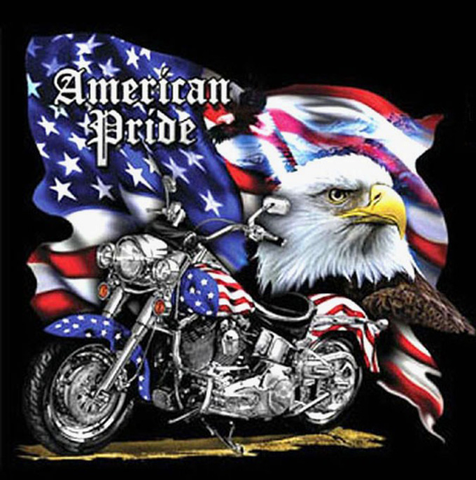 American Pride Motorcycle Cross Stitch Pattern***look***buyers Can Download Your Pattern As Soon As They Complete The Purchase