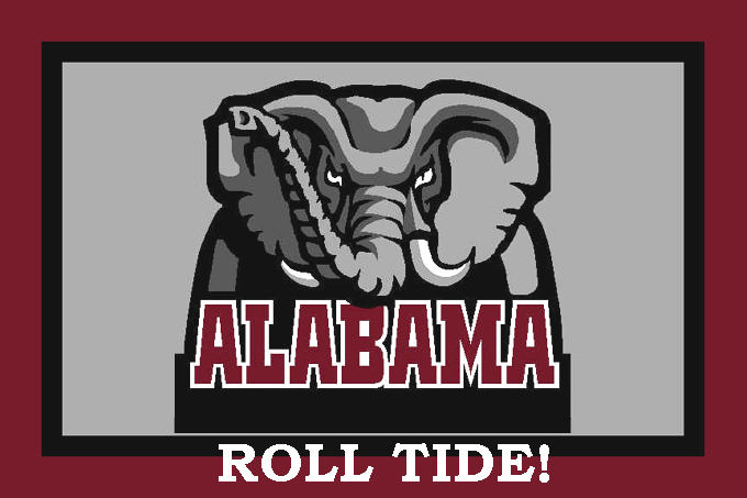 ( CRAFTS ) Alabama Crimson Roll Tide Cross Stitch Pattern ***LOOK***Buyers Can Download Your Pattern As Soon As They Complete The Purchase