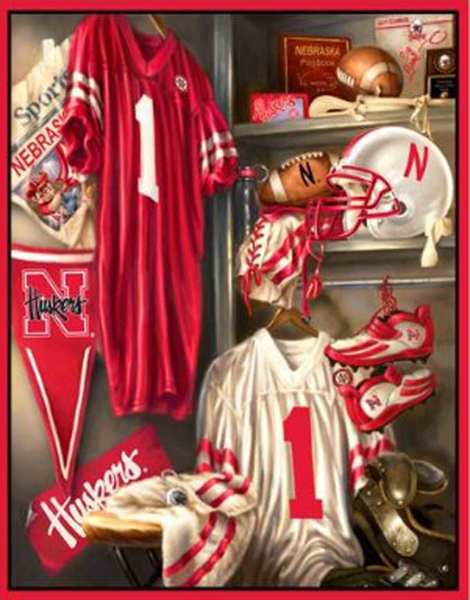 Nebraska Huskers Locker Room Cross Stitch Pattern***look***buyers Can Download Your Pattern As Soon As They Complete The Purchase