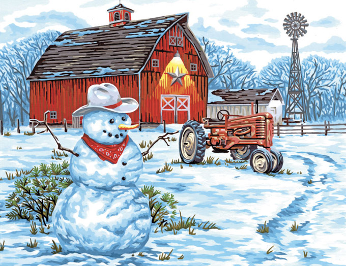 ( Crafts ) Country Snowman Cross Stitch Pattern***look***buyers Can Download Your Pattern As Soon As They Complete The Purchase