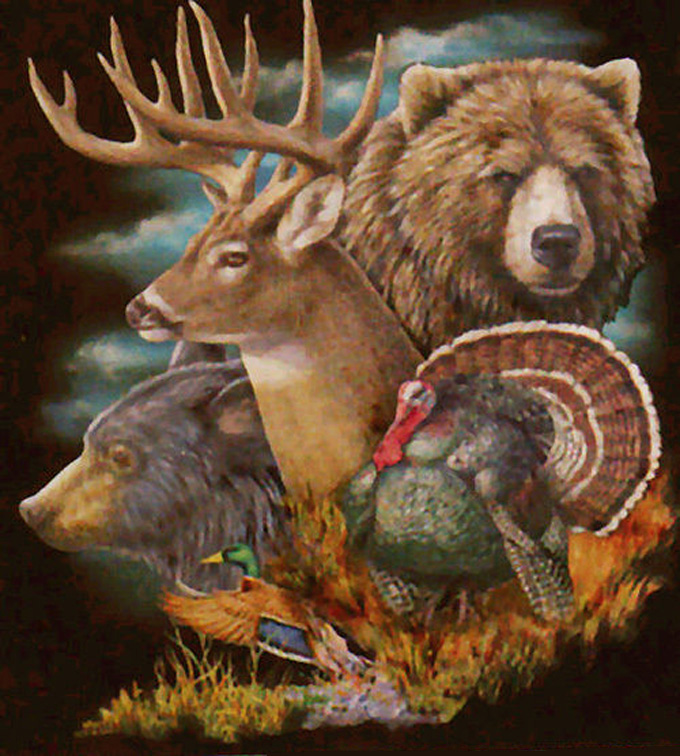 ( CRAFTS ) Wildlife Collage Cross Stitch Pattern***LOOK***Buyers Can Download Your Pattern As Soon As They Complete The Purchase