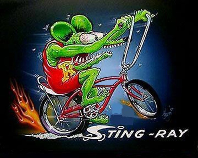 ( Crafts ) Rat Fink Sting - Ray Cross Stitch Pattern***look***buyers Can Download Your Pattern As Soon As They Complete The Purchase
