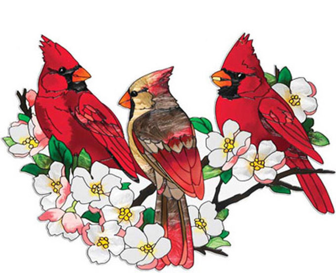 Birds Cardinals In Dogwood Tree Cross Stitch Pattern***look***buyers Can Download Your Pattern As Soon As They Complete The Purchase