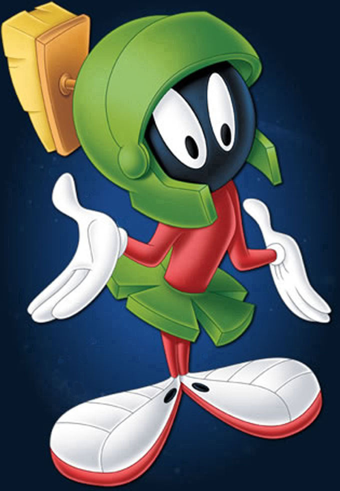 ( CRAFTS ) Marvin The Martian Cross Stitch Pattern***LOOK***Buyers Can Download Your Pattern As Soon As They Complete The Purchase