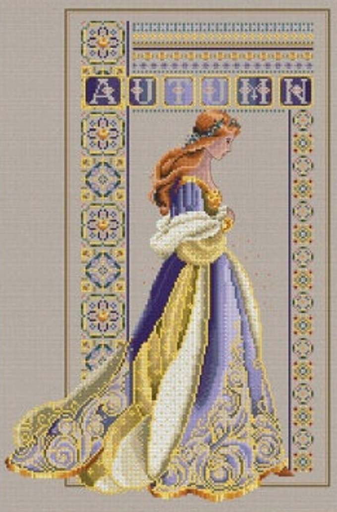 ( CRAFTS ) Celtic Autumn Cross Stitch Pattern( ***L@@K*** Buyers Can Download Your Pattern As Soon As They Complete The Purchase