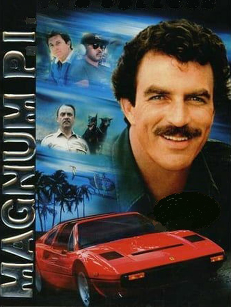 Magnum P.i. Cross Stitch Pattern***look***buyers Can Download Your Pattern As Soon As They Complete The Purchase