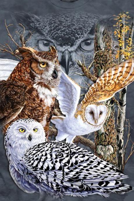 Owls Of The World Cross Stitch Pattern***look***buyers Can Download Your Pattern As Soon As They Complete The Purchase