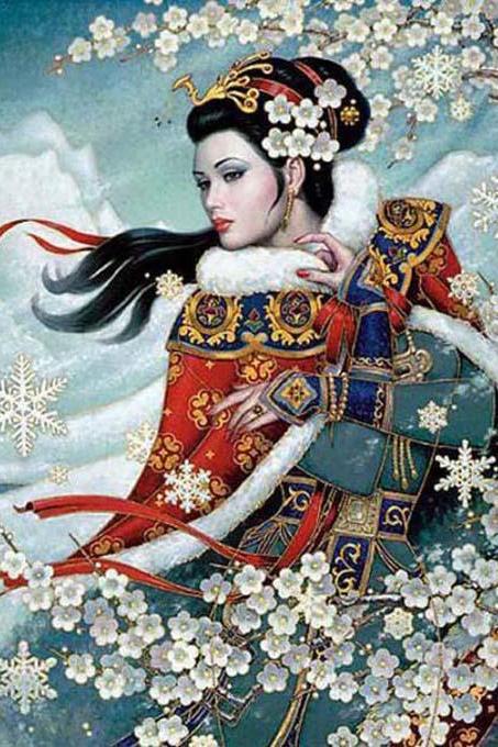 CRAFTS Oriental Winter Majesty Cross Stitch Pattern***LOOK***Buyers Can Download Your Pattern As Soon As They Complete The Purchase