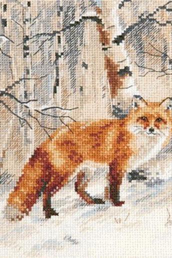 CRAFTS Winter Day Fox Cross Stitch Pattern***LOOK***Buyers Can Download Your Pattern As Soon As They Complete The Purchase