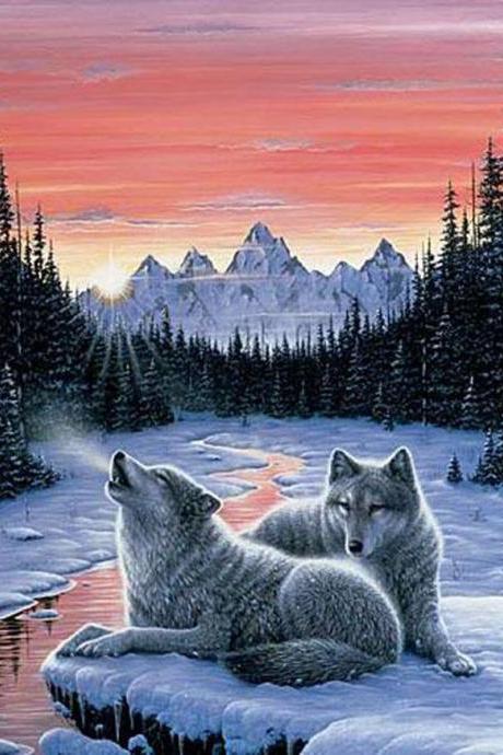 Crafts Twilight Song Wolf Cross Stitch Pattern***look***buyers Can Download Your Pattern As Soon As They Complete The Purchase