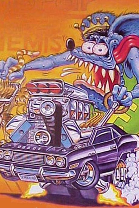 ( CRAFTS ) RAT FINK Mopar Cross Stitch Pattern***LOOK*** Buyers Can Download Your Pattern As Soon As They Complete The Purchase