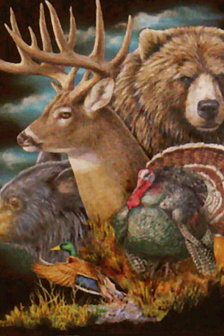 ( CRAFTS ) Wildlife Collage Cross Stitch Pattern***LOOK***Buyers Can Download Your Pattern As Soon As They Complete The Purchase