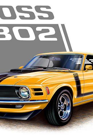 ( CRAFTS ) ORANGE BOSS 302 MUSTANG Cross Stitch Pattern***LOOK***Buyers Can Download Your Pattern As Soon As They Complete The Purchase