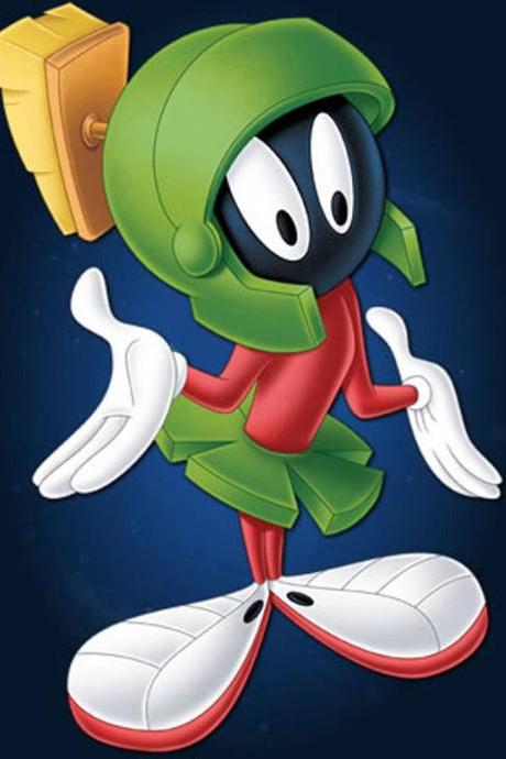 ( CRAFTS ) Marvin The Martian Cross Stitch Pattern***LOOK***Buyers Can Download Your Pattern As Soon As They Complete The Purchase