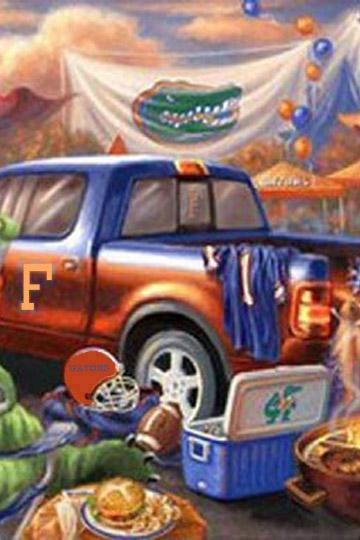 ( CRAFTS ) Florida Gators Tailgate Cross Stitch Pattern***LOOK***Buyers Can Download Your Pattern As Soon As They Complete The Purchase
