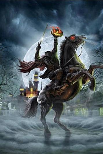 ( CRAFTS ) The Headless Horseman Cross Stitch Pattern***LOOK***Buyers Can Download Your Pattern As Soon As They Complete The Purchase