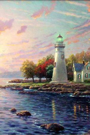 Thomas Kinkade Serenity Cove Cross Stitch Pattern***l@@k*** Buyers Can Download Your Pattern As Soon As They Complete The Purchase