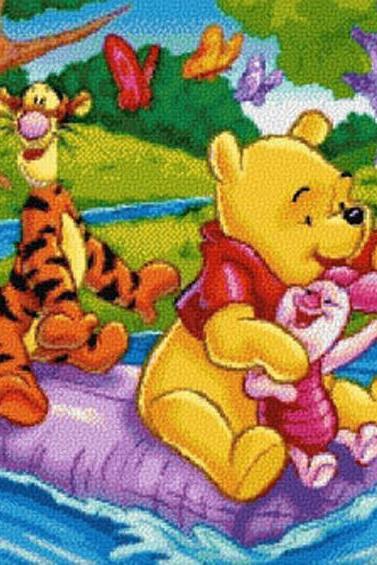 Winnie The Pooh Cross Stitch Pattern***look***buyers Can Download Your Pattern As Soon As They Complete The Purchase
