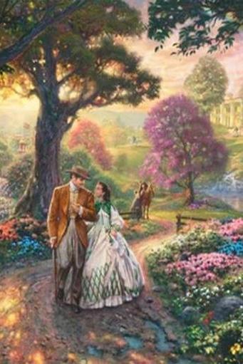 Gone With The Wind Cross Stitch Pattern***l@@k***buyers Can Download Your Pattern As Soon As They Complete The Purchase