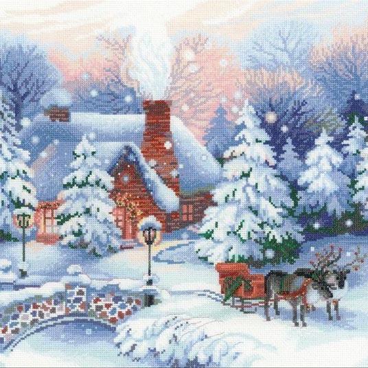 Christmas Eve Cross Stitch Pattern ***L@@K***Buyers Can Download Your Pattern As Soon As They Complete The Purchase